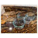 Pyrex glass bowls