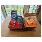 Basket Ziploc candle decorative lot