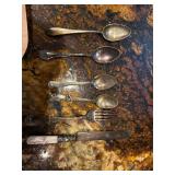 Vintage baby spoons - Click for names