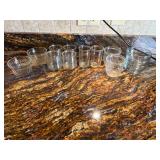 Lot of glassware misc inc ball