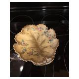 Early 1900ï¿½s Antique Leaf Plate - ironstone