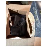 Gold crown ice skates