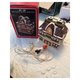 Nightlight hand painted dolomite snow house