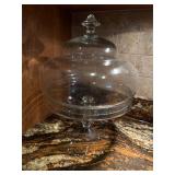 Glass Dome Pastry Cake Dish