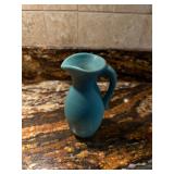 Turquoise Glaze Van Briggle pottery pitcher