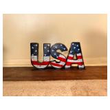 USA Sign - Battery Operated