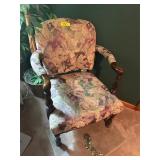 Floral chair