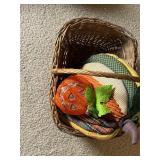 Basket - Pumpkin Pillow - Pumpkin wall light
