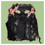 Black Decorative Masquerade Mask