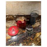 Waxes and wax warmer and candle