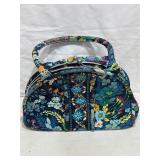 Vera Bradley, blue floral, magnetic clasp purse