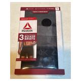 Reebok three boxer briefs small