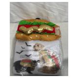 XS Hot Dog Pet Costume