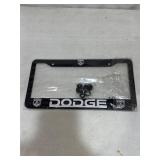 DODGE License plate holder