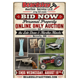  Personal Property ONLINE ONLY Auction of  the Late Dean & Martha Mincks - Beverly, OH