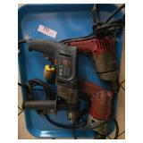 Bosch and Milwaukee Electric Drills Lot