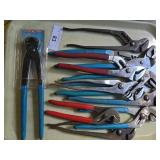 Channellock and Mixed Groove Joint Pliers Lot
