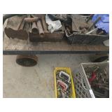 Hercules Industrial Cart with Metal Tools