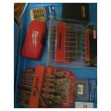 Craftsman and Milwaukee Spade Bit Sets