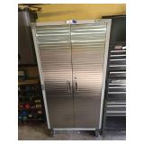 Seville Classics Stainless Steel Cabinet
