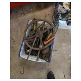 Metal Tools and Tire Iron Lot