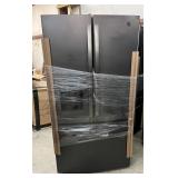 GE Matte Black Refrigerator