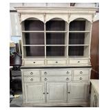 White Washed Kitchen Cabinet