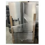 Hisense Stainless Refrigerator With Ice Maker.