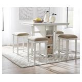 Robbinsdale 5pc Counter Table and Barstools