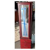 Swivel Top Jewelry Cabinet