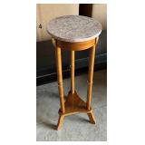 Marble top stand