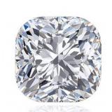 Brilliant Cushion 3.08 Carat VS1 Lab Diamond