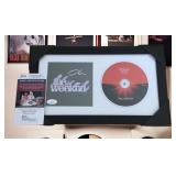 FRAMED CD & BOOKLET SIGNED BY THE WEEKEND W/ COA