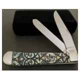2022 Case XX Stained Glass Dove Trapper Knife