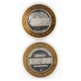 Limited Edition .999 Fine Silver Las Vegas Token