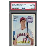 2018 Topps Heritage #600 Shohei Ohtani Rookie Card