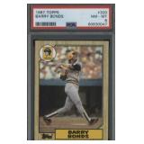 1987 Topps #320 Barry Bonds Rookie Card