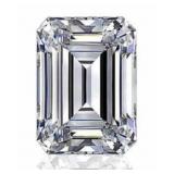 Emerald Cut 3.17 Carat VS1 Lab Diamond