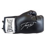 Autographed Larry Holmes Black Boxing Glove
