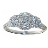 14kt Gold 1.35 ct Round Diamond Ring