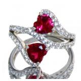 Elegant 2.00 ct Ruby Dinner Ring