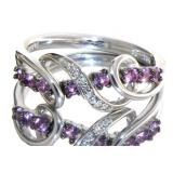 Elegant Pink Sapphire Dinner Ring