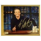 AUTOGRAPHED SETH MYERS LATE NIGHT 8X10 PHOTO