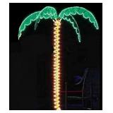 Estate 7  White Palm Tree w
