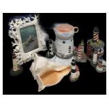 Collection of Light Houses, Candle Warmer &