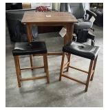 Ashley Bar Height Table and Two Stools