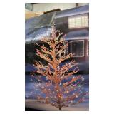 6  Cascading Holiday Lighted Tree