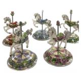 (5) Floral Delight Era of Elegance Carousel