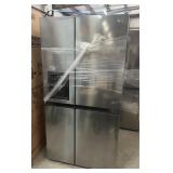 LG 4 Door Stainless Refrigerator With Ice Maker