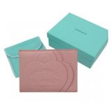 Tiffany & Co. Pink Leather Card Case